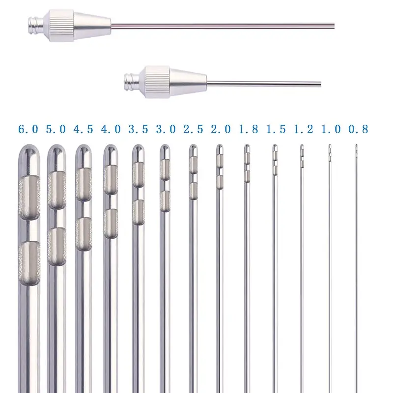 

Liposuction Cannula Double Hole Inject Cannula Micro Cannula Autoclavable Liposuction Instrument