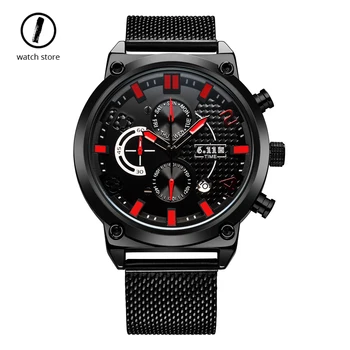 

High Quality Mens Watches Top Brand Luxury Multifunction Sport Waterproof Luminous Quartz Wristwatch Man Relogio Masculino Hot