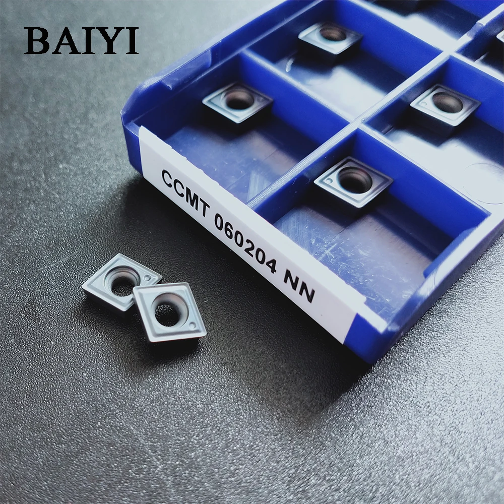 10 шт. CCMT060204 NN LT10 CNC лезвие из карбида резец для наружной обточки карбида вставки CCMT060204 CNC лезвие карбида вставки обработки