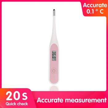 

Baby Thermometer For Infants Adult Human Cartoon Waterproof Portable Soft Head Thermometer Kids Digitales Thermometer