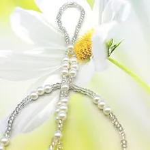 Новые продукты Аксессуары Европа и Америка Модные простые ноги украшения Прохладный жемчужный браслет для ног K164