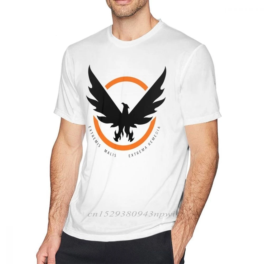 Camiseta de Tom Clancy S The Division 2 SHD Logo, camiseta de manga corta,  Camiseta básica 100% de algodón|Camisetas| - AliExpress