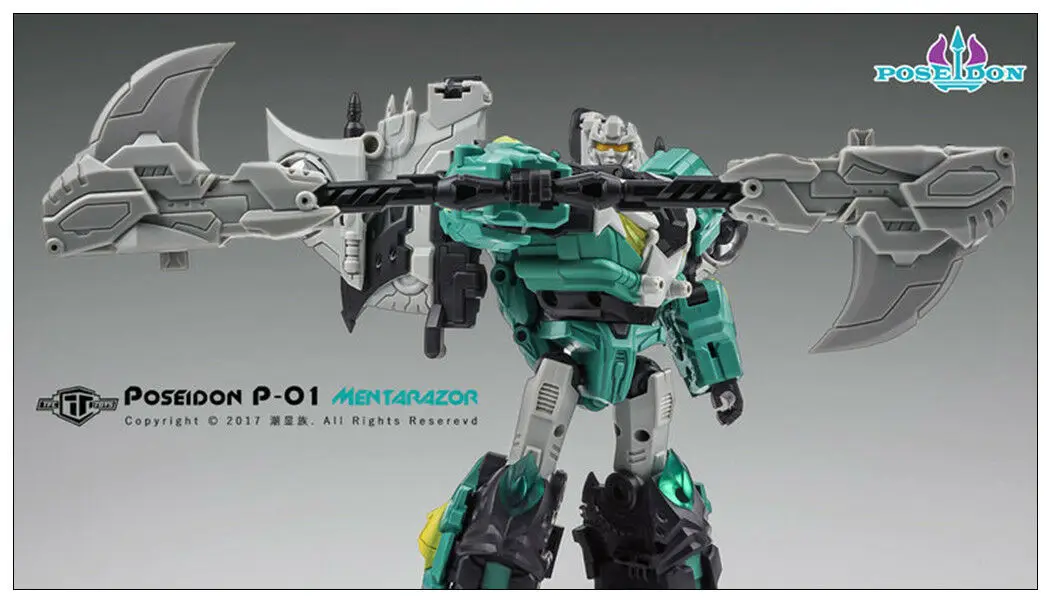 Новая трансформация TFC Poseidon P-01 ментаразор фигурка игрушка повторная печать