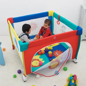 

Cobabies Baby Bed Foldable Portable Customized Removable Play Cartoon Foreign Trade Children's