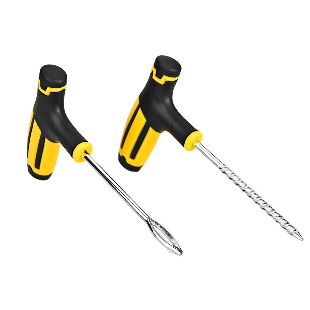 1 Set Car Motorcycle Tire Repair Kit Tire Plug Tubeless Tyre Puncture Repair Kit Strip Glue Tool Car/Motorcycle Accessories
