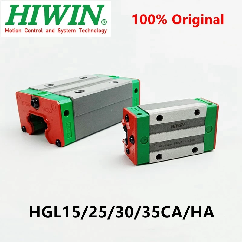 Тайвань HIWIN линейный направляющий блок перевозки HGL15CA HGL25CA HGL30CA HGL35CA HGL25HA HGL30HA HGL35HA