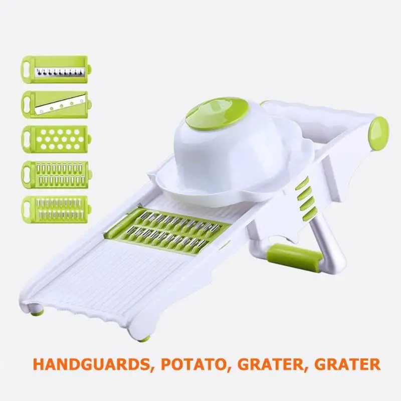 Manual Potato Slicer Vegetable Fruit Peeler Cutter Stainless Steel Mandoline Onion Peeler Carrot Grater Dicer Kitchen Tools