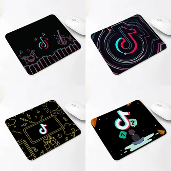 

New 20*24cm Children Cartoon TikTok Mouse Pad for Computer Laptop Notebook Keyboard Mouse Mat Black Fashion Boys for Gifts