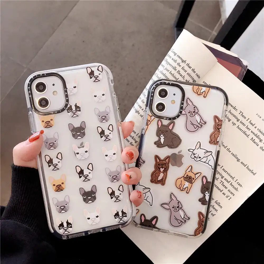 日本漫画ピーナッツアニメチャーリー電話ケースのための Iphone 11 プロ Xs 最大 Xr 6 6s 7 8 プラスかわいい子犬 Bff キャンディソフトカバー 電話用緩衝材 Aliexpress