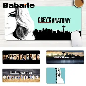 

Babaite Beautiful Anime GREY'S Anatomy Customized MousePads Computer Laptop Mouse Mat Large Lockedge Mouse pad PC Computer mat