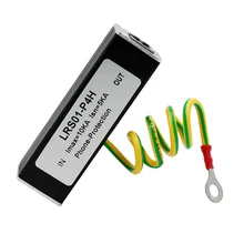 Protection anti surtension pour téléphone, anti tonnerre, noir, RJ11 Kl01 P4H, RJ11, ADSL