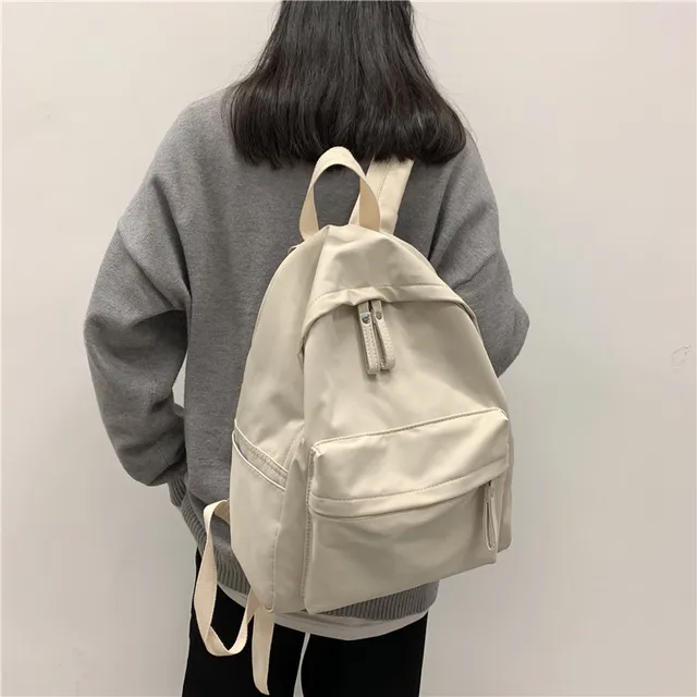 Fashion Backpack Canvas Women Backpack Anti-theft Shoulder Bag New School Bag For Teenager Girls School Backapck Female 3