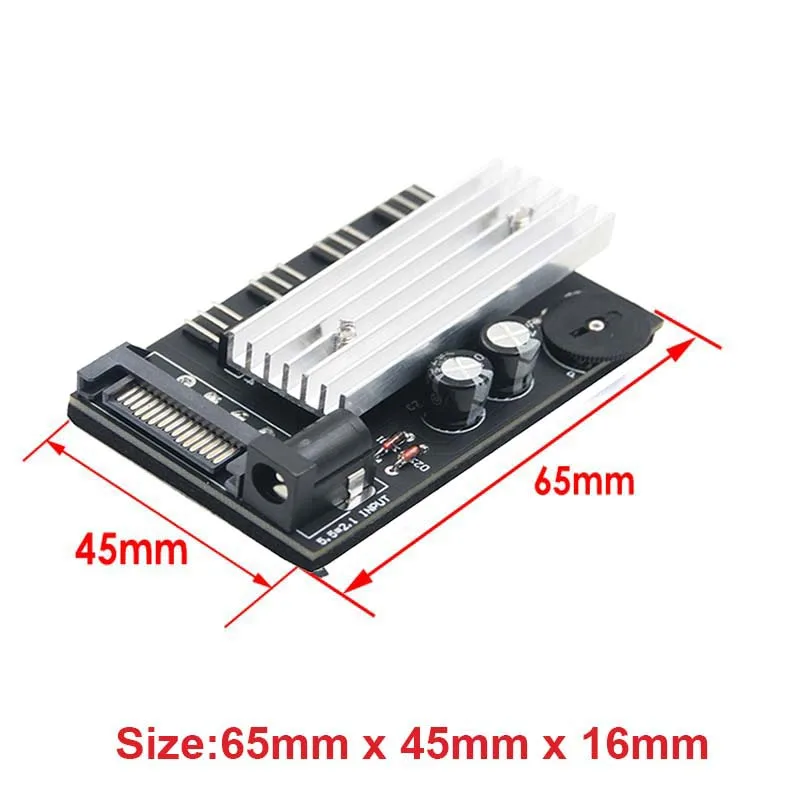 3 контактный контроллер вентилятора х канальный разъем Molex или SATA разветвитель с