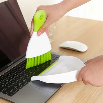 

Desk cleaning dustpan set mini car shovel cleaning brush keyboard brush broom cleaning tool