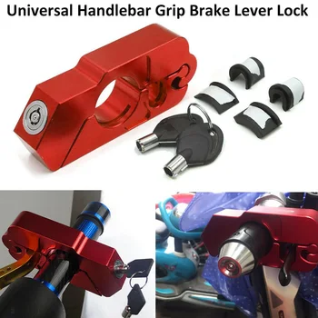 

Motorcycle Brake Lever Lock Handlebar Anti Theft Security Parts Universal