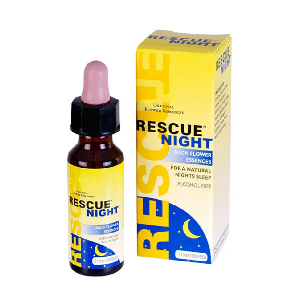 

Rescue Night Remedy Drops Alcohol Free - 10ml - For A Natural Night Sleep