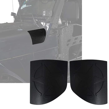 

For Jeep Wrangler Tj Cowl Body Armor, Front Hood Corner Guard Cover for Jeep Wrangler Tj 1997-2006