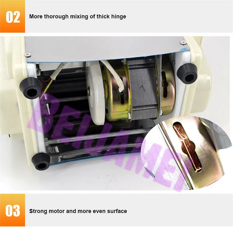 BEIJAMEI Automatic Dough Mixer 220v Commercial Flour Mixing Stirring Electric Pasta Bread Dough Kneading Machine For Bakery Use