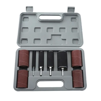 

Sandpaper Ring Shaft Sandpaper Polishing Wheel Woodworking Wood Root Grinding Head Gauze Wheel Grinding Head