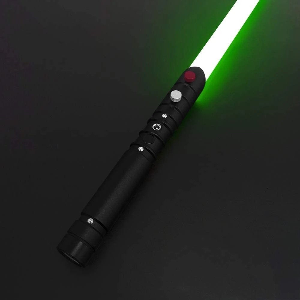 YDD Jedi Sith LED Light Saber 16 Colors Changing Force FX Heavy Dueling Lightsaber with Blaster Lock-up Sound and Flash on Clash | Игрушки и