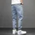 Мужские Джинсы 2021 Jogger Harem Pant Мужские Брюки Harajuku Cargo Jeans Хлопок Повседневные Шаровары Джинсовые Хип-Хоп спортивные брюки Мужские Брюки