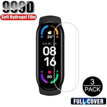 

Full Coverage Screen Protector for Xiaomi Mi Band 6 5 4 3 2 Film Protection Foil for Xiaomi Miband Mi Band 6 5 (Not Glass)