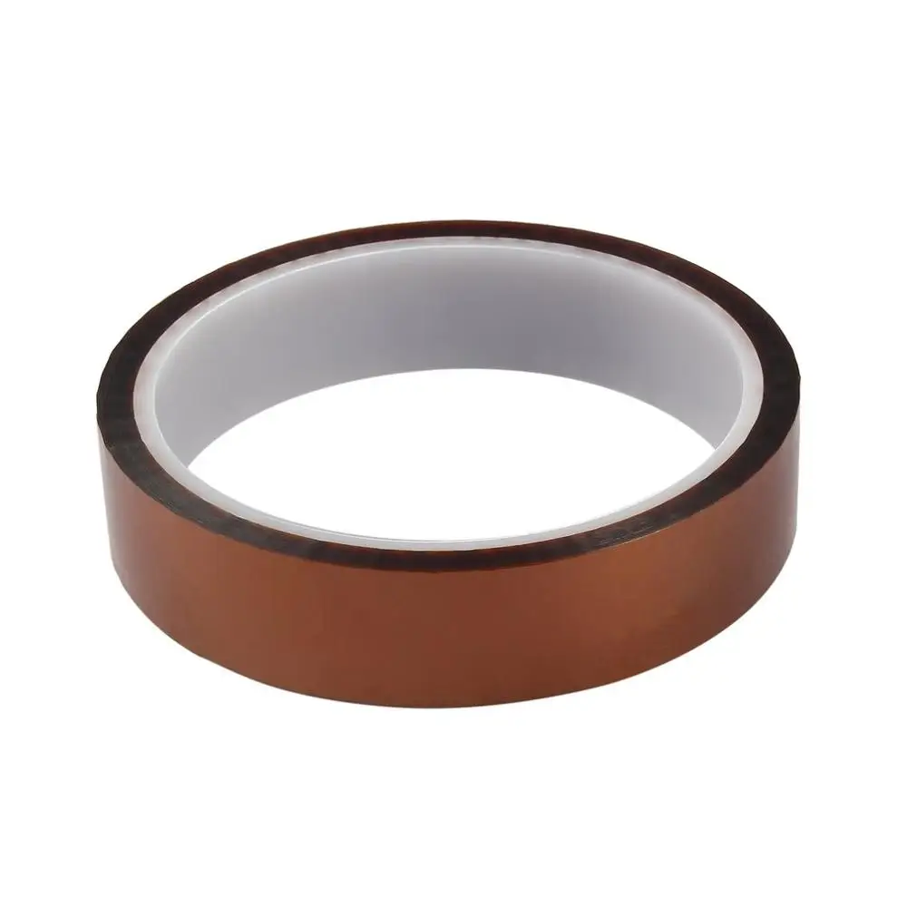 

100ft Length High Temperature Heat Resistant Polyimide Strong Self Adhesive Tape Electronic Industry Using Repair Tool