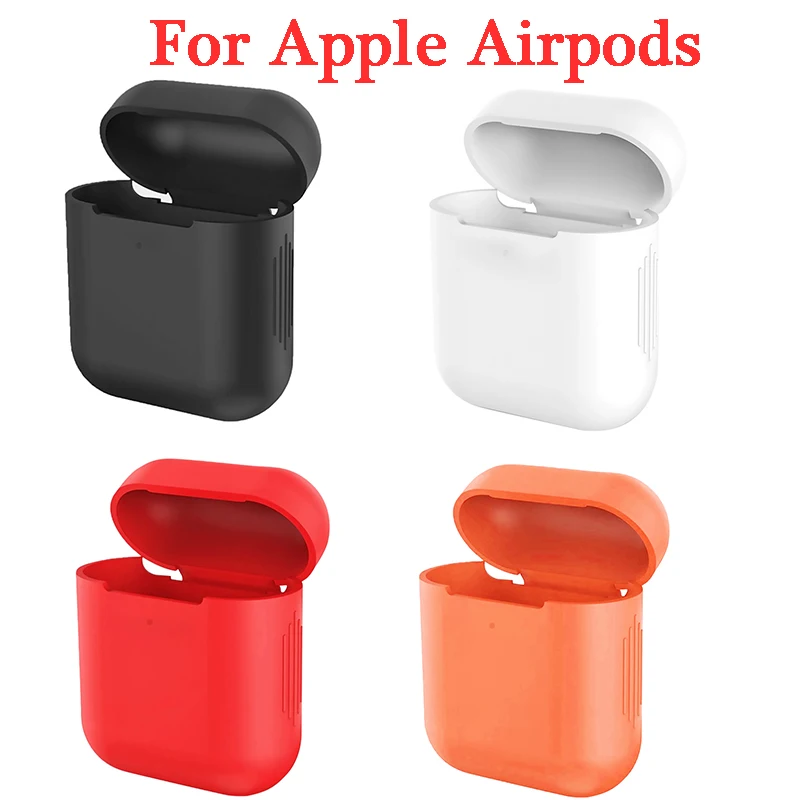 Роскошные Защитная крышка для Airpods Дело зарядки коробка противоударный чехол для AirPods ТПУ Силиконовые контейнеры для Airpod воздуха стручки