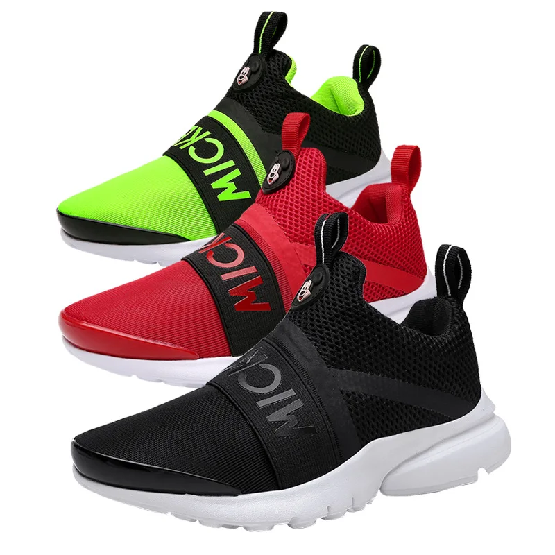 Disney children's sports shoes new autumn cartoon Mickey children's one foot boy's running shoes tide girls shoes