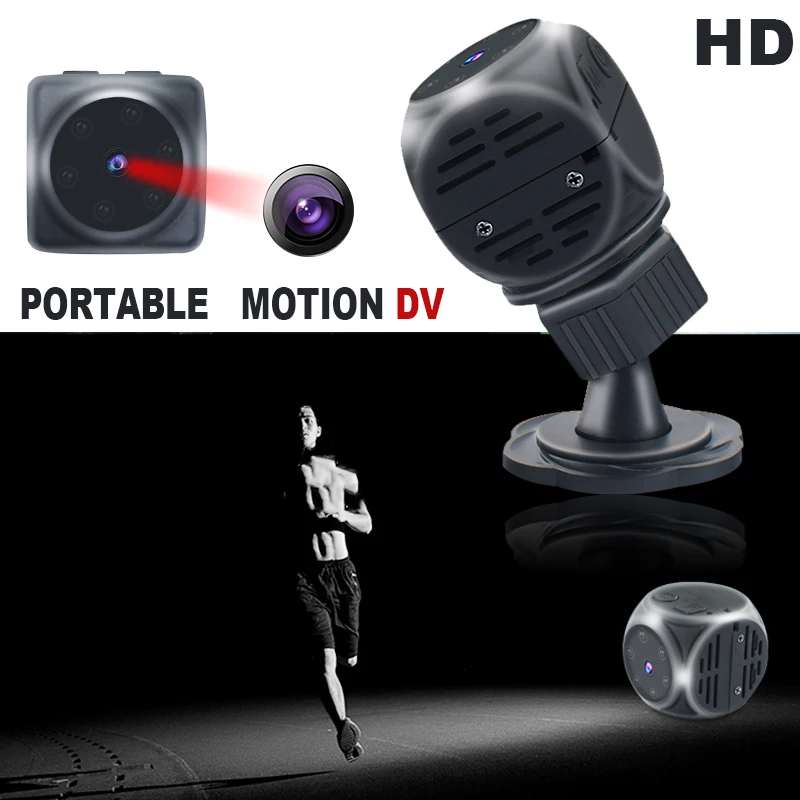 MD21 мини-камера HD 2MP ночная версия мини Экшн-камера датчик движения видеокамера циклическая запись Обнаружение движения видео рекордер