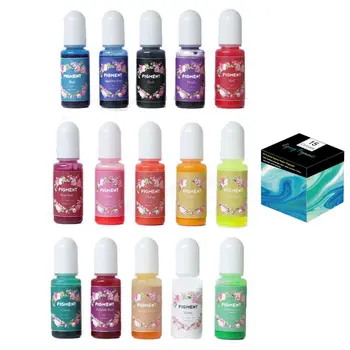 

15 Colors Epoxy Resin Pigment Epoxy Resin Dye Resin Jewelry Making DIY Crafts X6HB