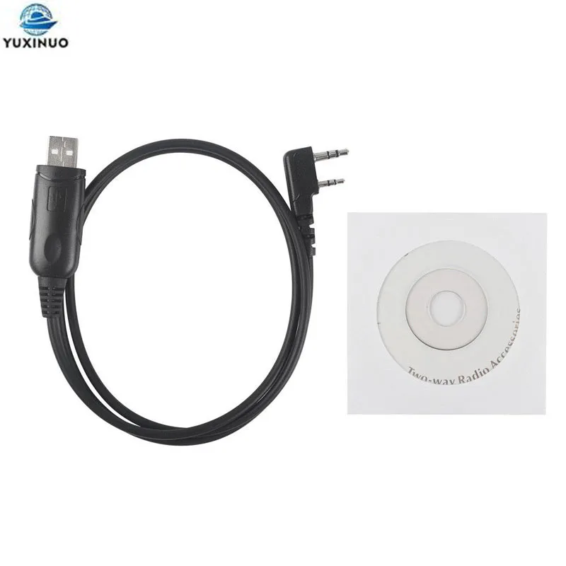 WIN10 USB кабель для программирования с компакт-диске программное обеспечение BAOFENG