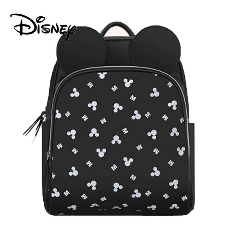  Disney Baby Diaper Bags USB Mickey cute heating Mummy Mochila Maternity Nappy Diaper Stroller Bag I
