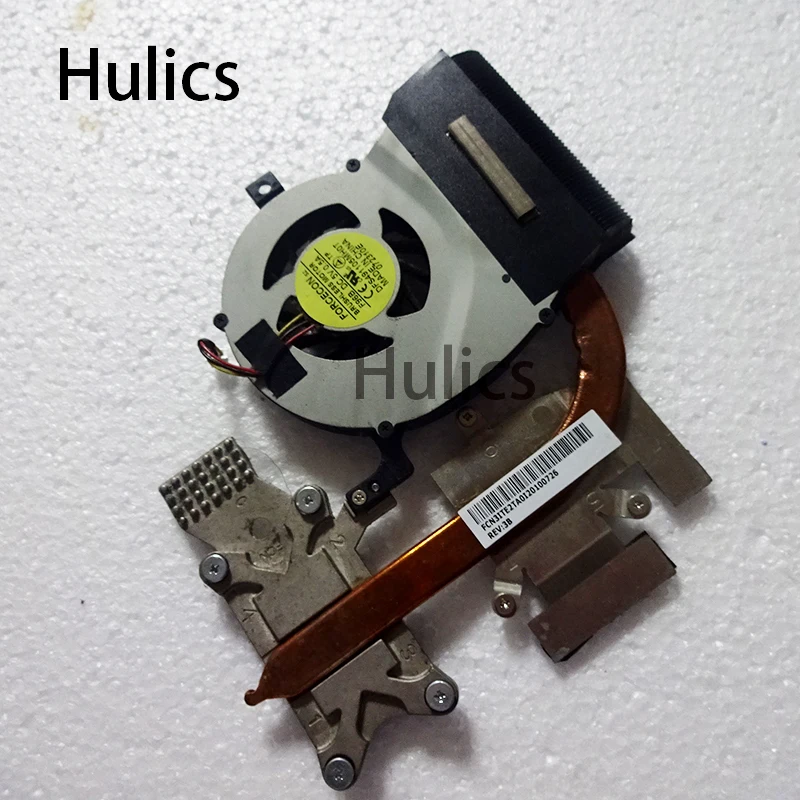Hulics 도시바 노트북 방열판 냉각 선풍기 CPU 쿨러 L640 L640D L600D L600 L645 에 사용