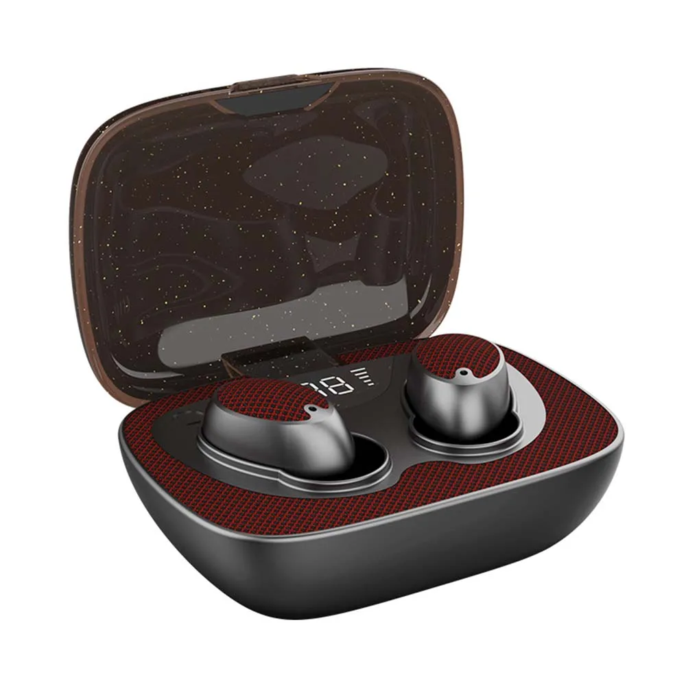 Tebe tws Bluetooth 5,0 наушники стерео настоящие беспроводные наушники шумоподавление игровая гарнитура с микрофоном светодиодный дисплей