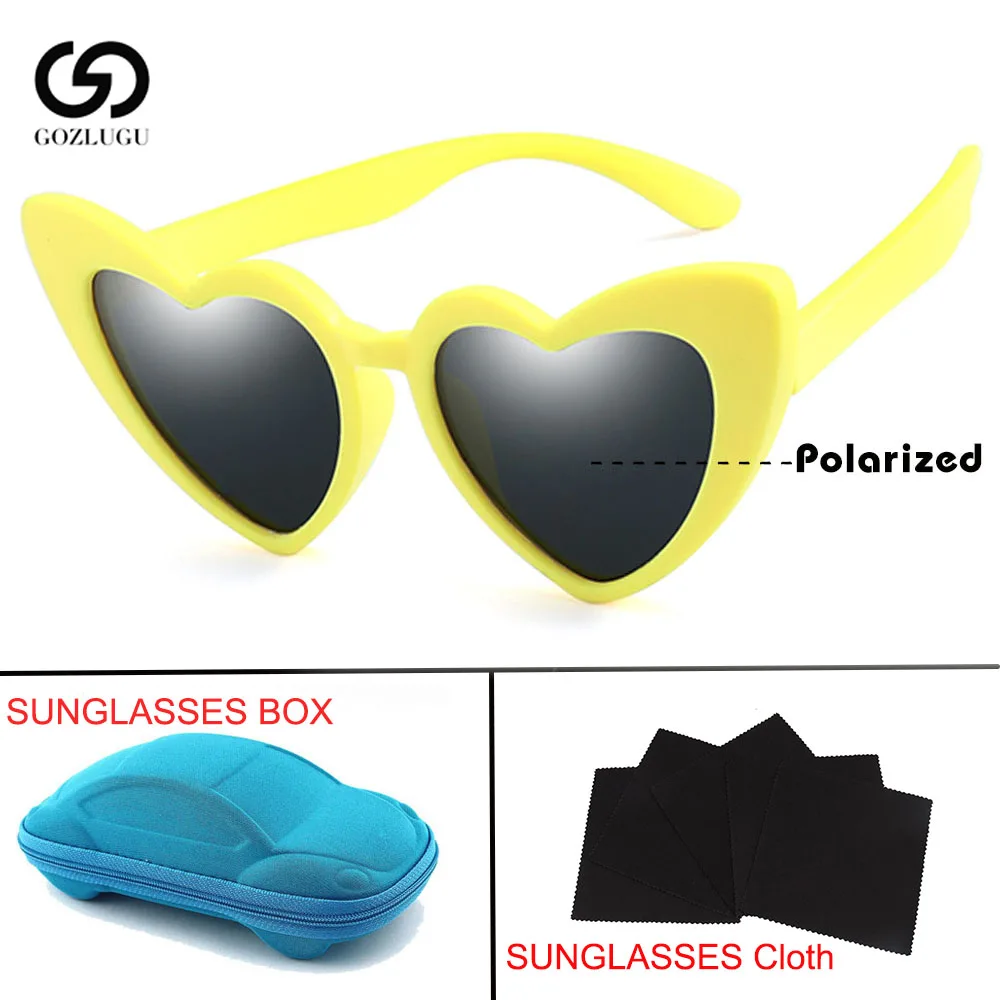 UV400 Детские зеркальные детские очки Gafas TR90 с коробкой Детские поляризованные солнцезащитные очки детские Овальные Солнцезащитные очки для девочек и мальчиков силиконовые