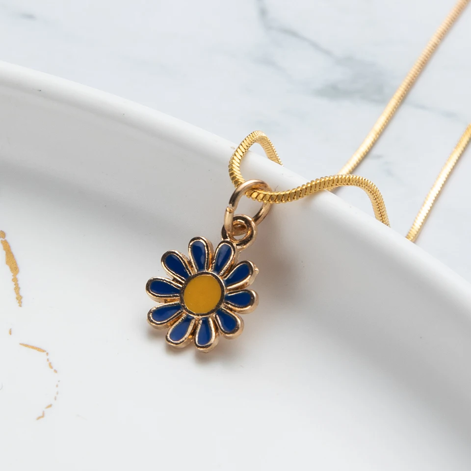 

mutiple fashion gold long chain love heart flower heart crystal Pendant Necklace for women girls best friend jewelry accessories