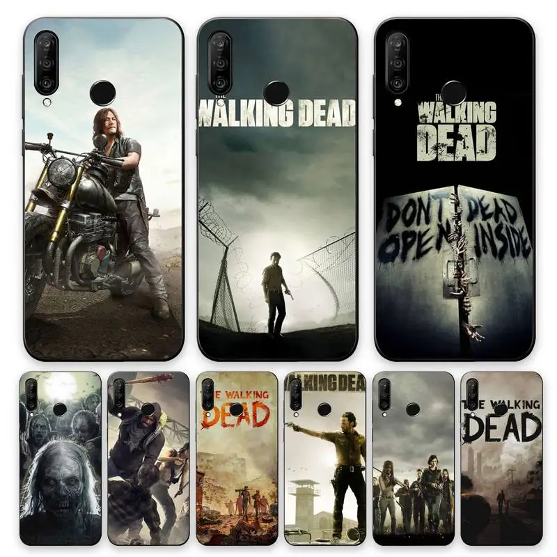 The Walking Dead Phone Case For Huawei P30 Pro P20 Lite P10 P40 E P Smart Z Plus 2018 2019 2020 Mate 20 10 Cover | Мобильные