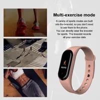 Children's Watch Smart Watch Color Screen Sport Bracelet Activity Running Tracker Heart Rate Connected Watch Child M3 M4 2
