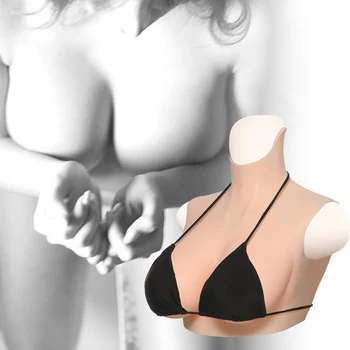 

CYOMI Sturdy silica gel filled C cup Breast Forms enhancers Mastectomy Boob Prosthesis Fit for Crossdressers drag queen 4G