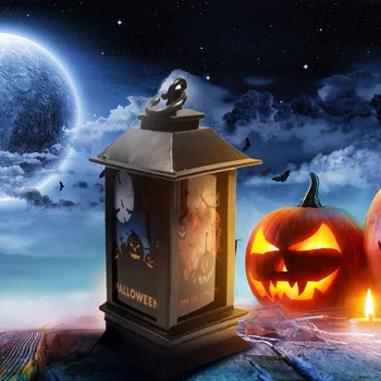

Halloween LED Lighted Night Light Decorative Props Plastic Glowing Night 2PC
