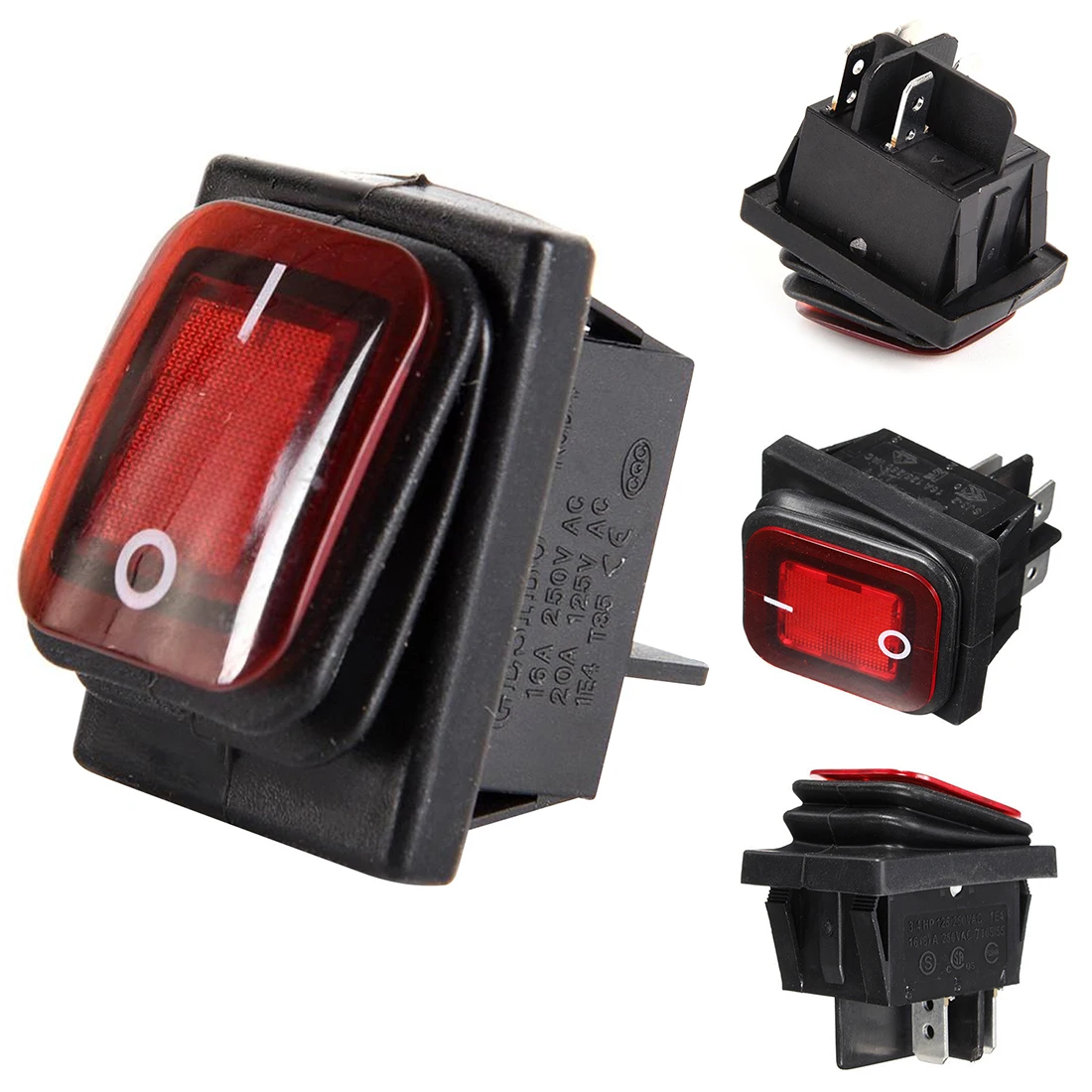 3 Pin 1x pesado deber de apagado en Interruptor de palanca para Automóvil Vehículo Auto Barco DC 12 V 5 A
