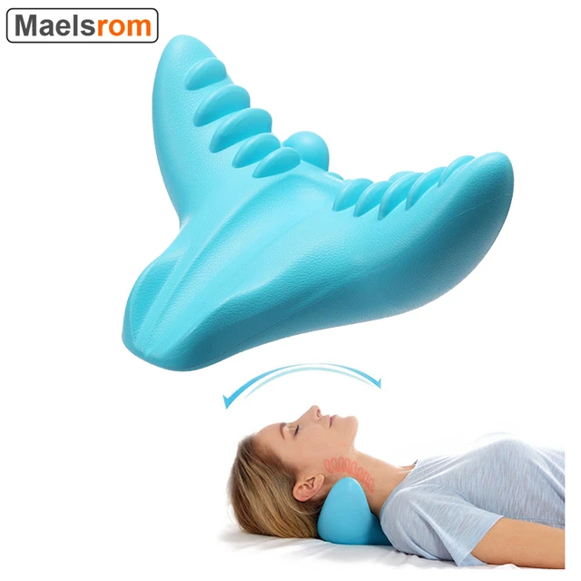 Portable Neck Massager Relaxation Pillow Gravity Pillow C-Rest