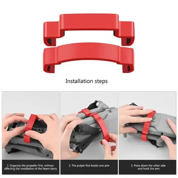 

1Set Propeller Fixing Holder Blade Stabilizer Protection Clip Arm Fixator Paddle Bracket Closure for D-JI Mavic Air 2 Drone Acce