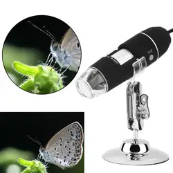 Цифровой микроскоп электронный 1000X 8 светодиодов USB Android эндоскоп камера Microscopio Тип C бороскоп камера