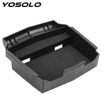 

YOSOLO Plastic Stowing Tidying Car Central Storage Box Universal Car Organizer For Honda CRV 2012 2013 2014 2015 2016