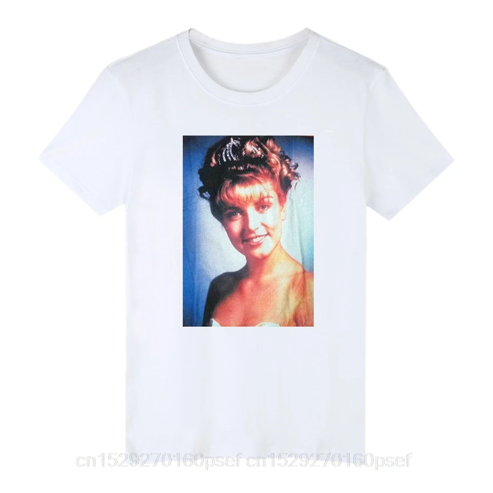 Twin Peaks T -Shirt - Laura Palmer Portrait 100% Officially Licensed Print Shirt Mens Short Sleeve Hot | Мужская одежда