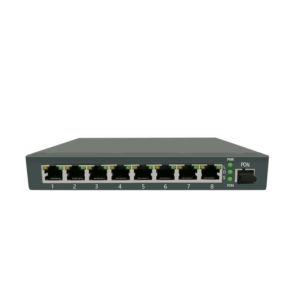 8 Порты и разъёмы 10/100 м POE GPON EPON ONU EPON POE ONU Поддержка poe ONU переключатель