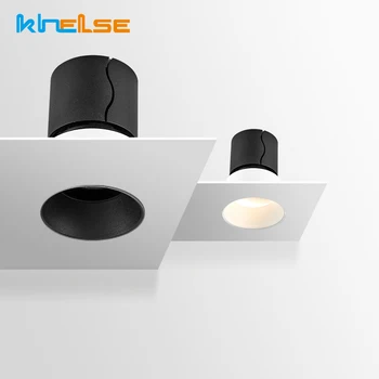 

7W/10W LED Embedded Frameless Downlight Modern LED Ceiling Lamp High CRI Ra>93 Commercial Hotel Wall Wash Lamp Indoor Spot Light