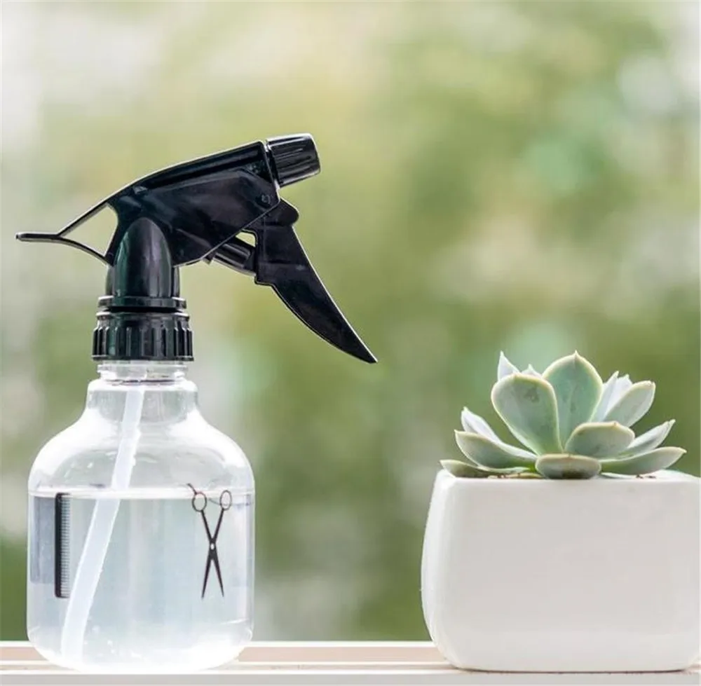 250ml Reusable Hairdressing Spray Bottle Hair Salon Beauty Tool Accessories Plants Flowers Water Transparent Sprayer Makeup Tool (8)